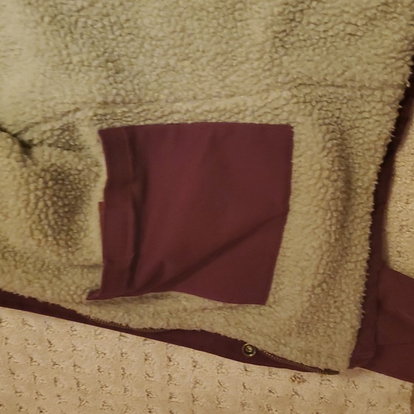 Polar King By Key Womens Purple Quilted Barn Jacket Size Medium Regular - Picture 7 of 10